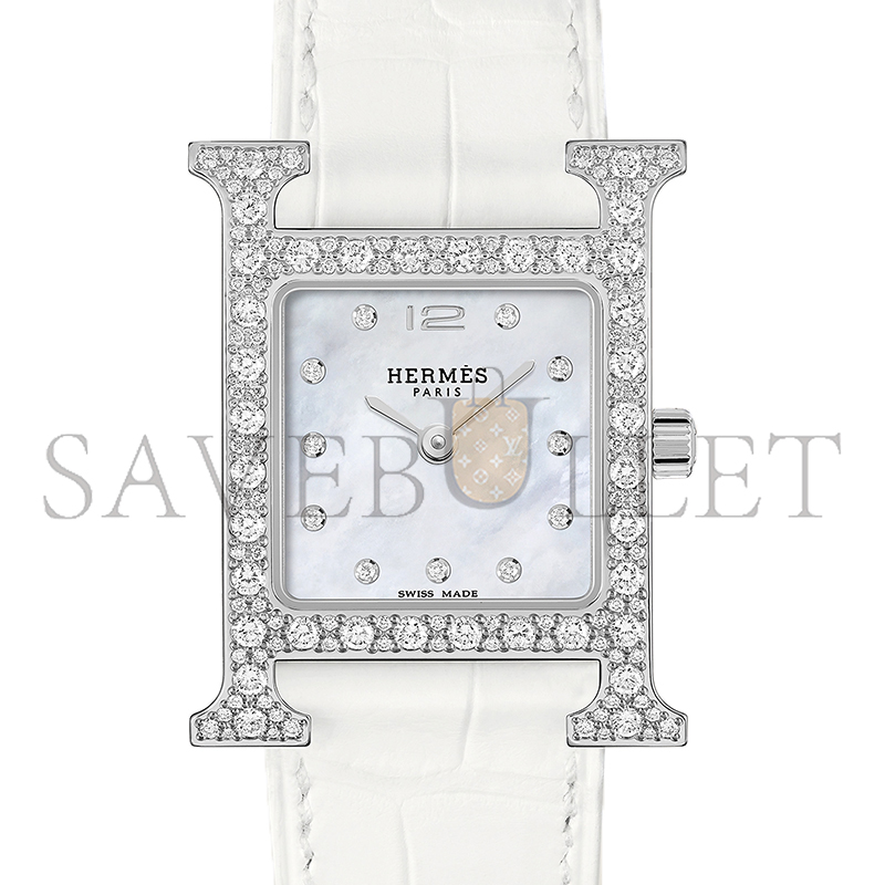 HERMES HEURE H WATCH, SMALL MODEL, 25 MM W403069WW00